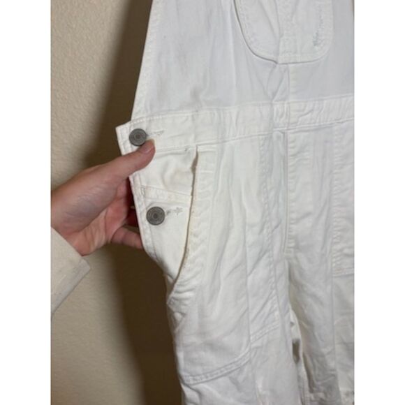 Gap womens white overalls size XL - Picture 2 of 12